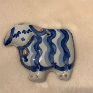 M A Hadley vintage sheep plague